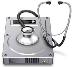 an image of a hard drive with a stethoscope