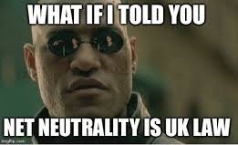 an image of Morpheus from The Matrix - and the words free speech in the UK