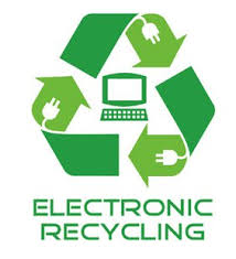 picture of the recycle logo for electronics